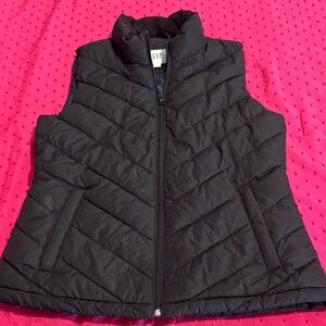 GAP Quilted Black Vest